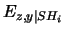 $ E_{z,y\vert SH_i}$